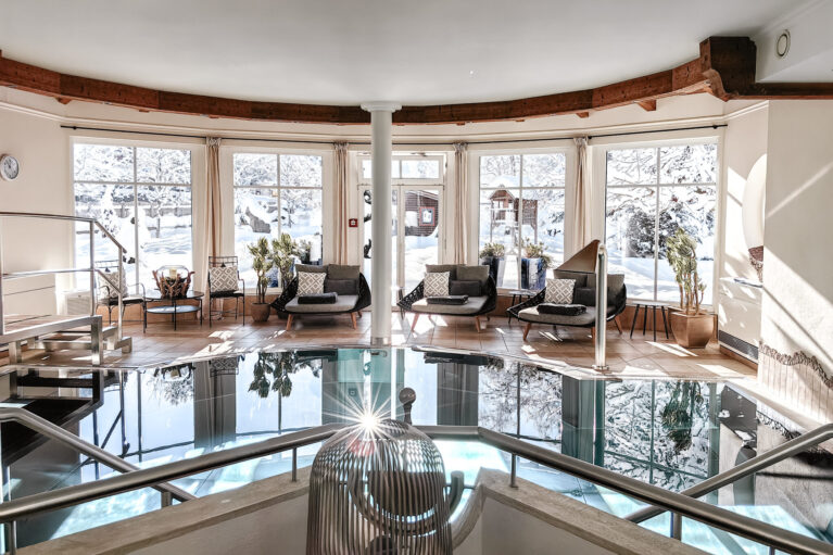 Wellness im Hotel Angerwirt in Kleinarl Panorama-Halleacnbad Hotel Angerwirt