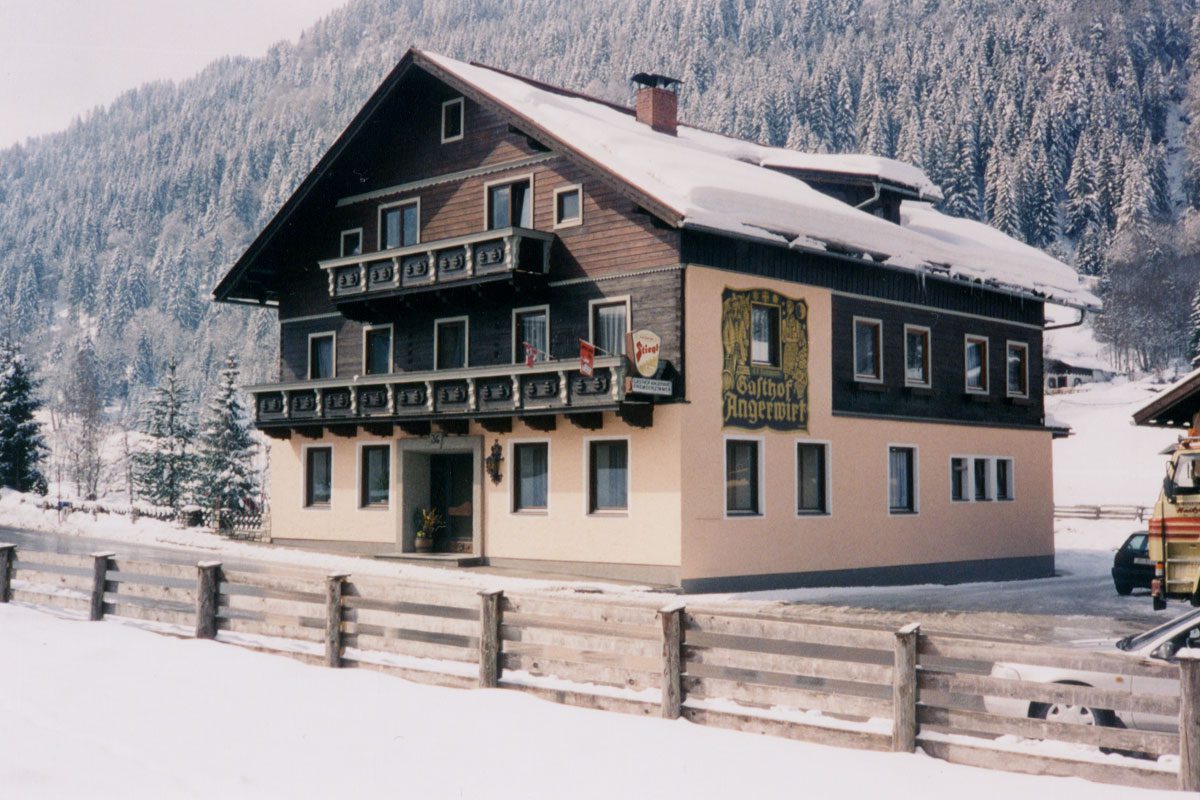 Geschichte - Hotel Angerwirt in Wagrain-Kleinarl