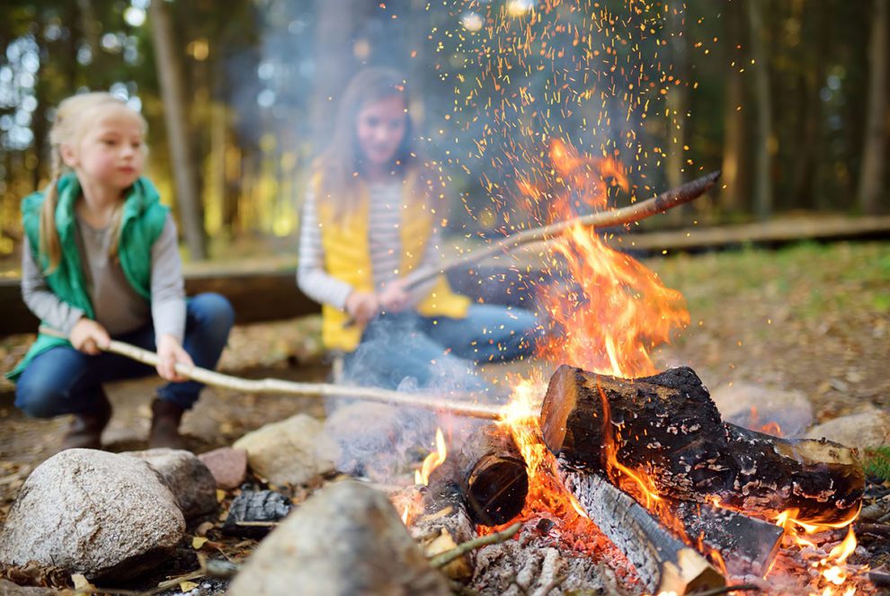 Lagerfeuer-Grillen in Kleinarl