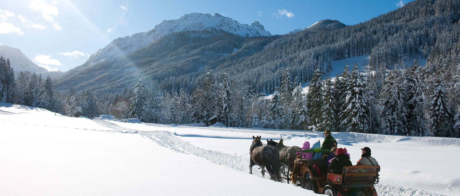 Pferdeschlittenfahrten, Winterurlaub & Skiurlaub in Wagrain-Kleinarl
