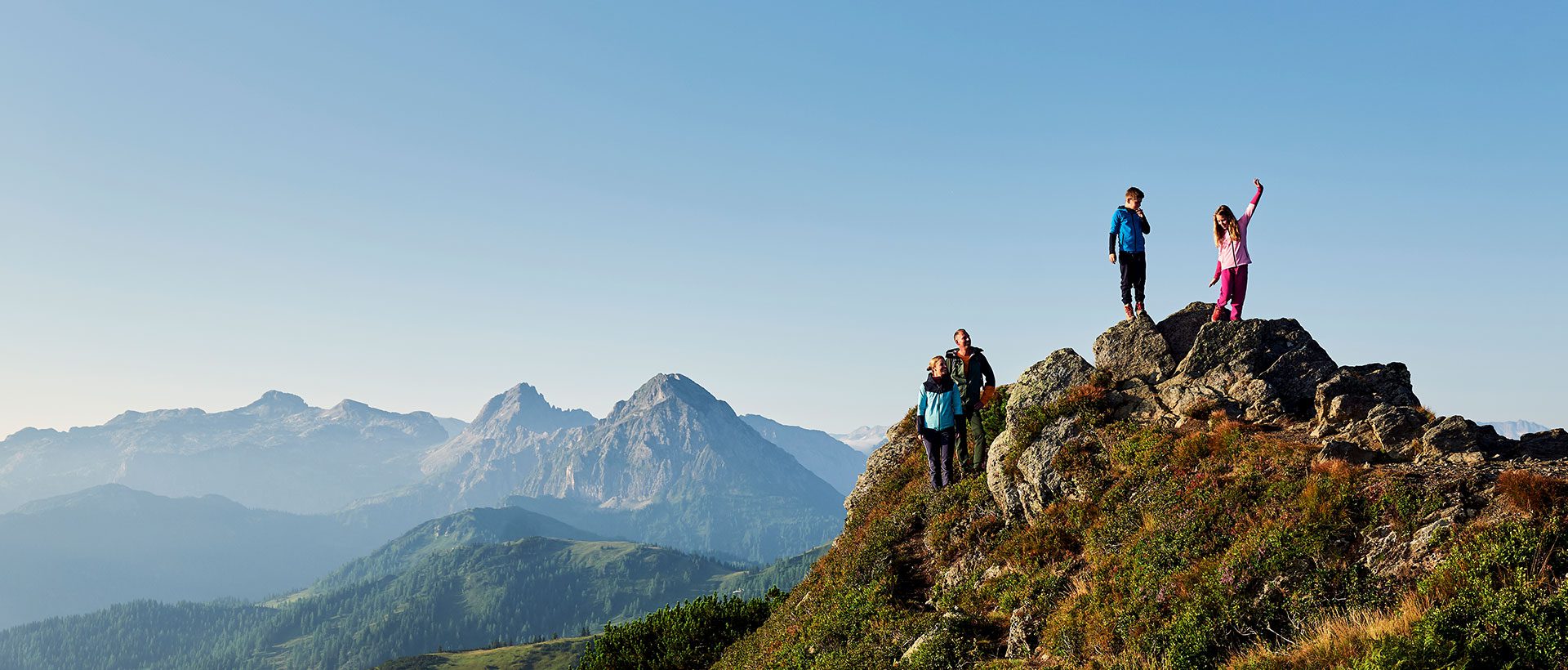 Wandern, Sommerurlaub in Wagrain-Kleinarl